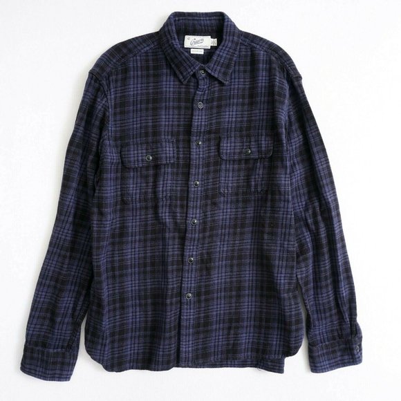 Grayers Other - Grayers Mens Button Up Flannel Shirt Size XL Blue